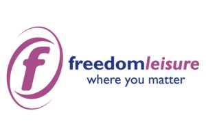 Freedom Leisure logo.