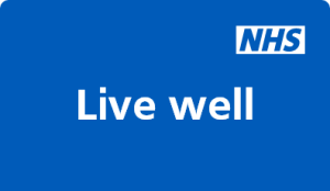 NHS Live well logo.
