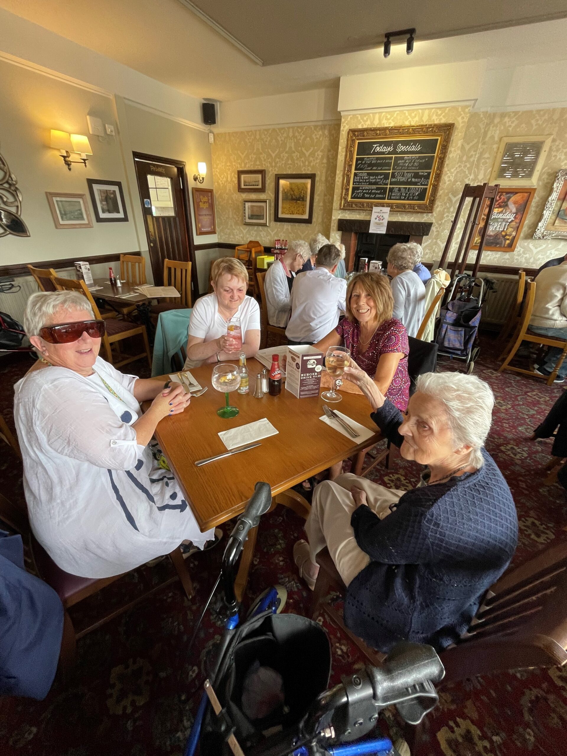 Group of people around a table in deep discussion
